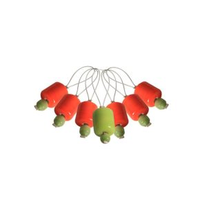 Stitch markers Orange Lily