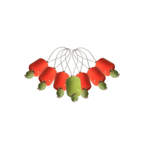 Stitch markers Orange Lily