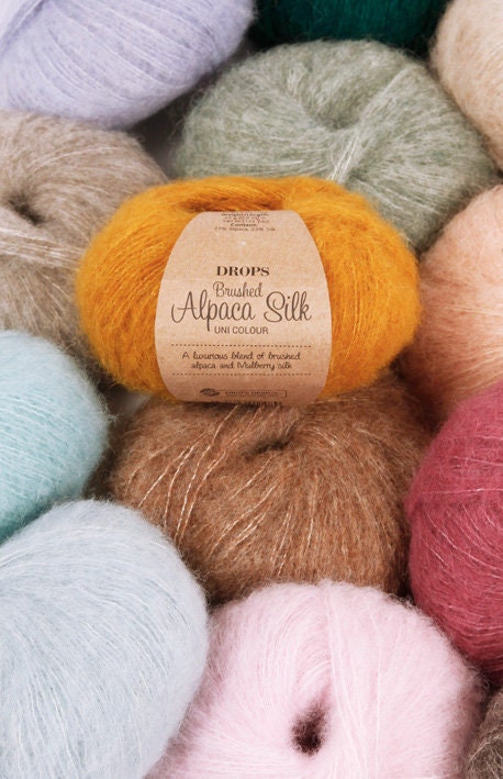 Drops Brushed Alpaca silk