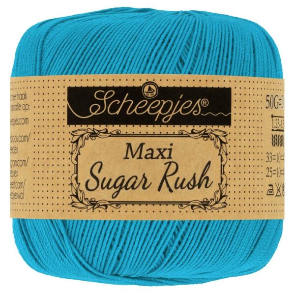 Scheepjes Maxi Sugar Rush, merserizuota medvilnė, 87 spalvos, nėriniuota medvilnė, amigurumi siūlai, nėrinių siūlai