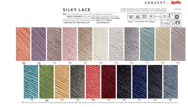Concept by Katia Silky lace