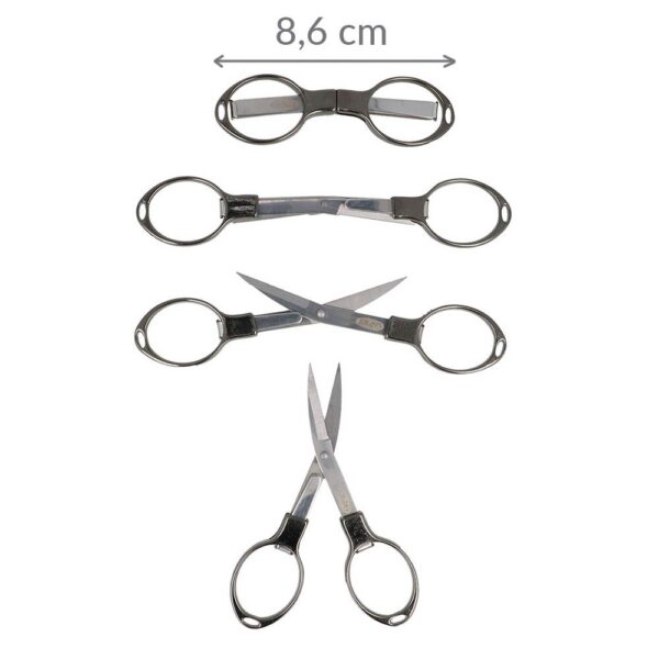 Folding scissors
