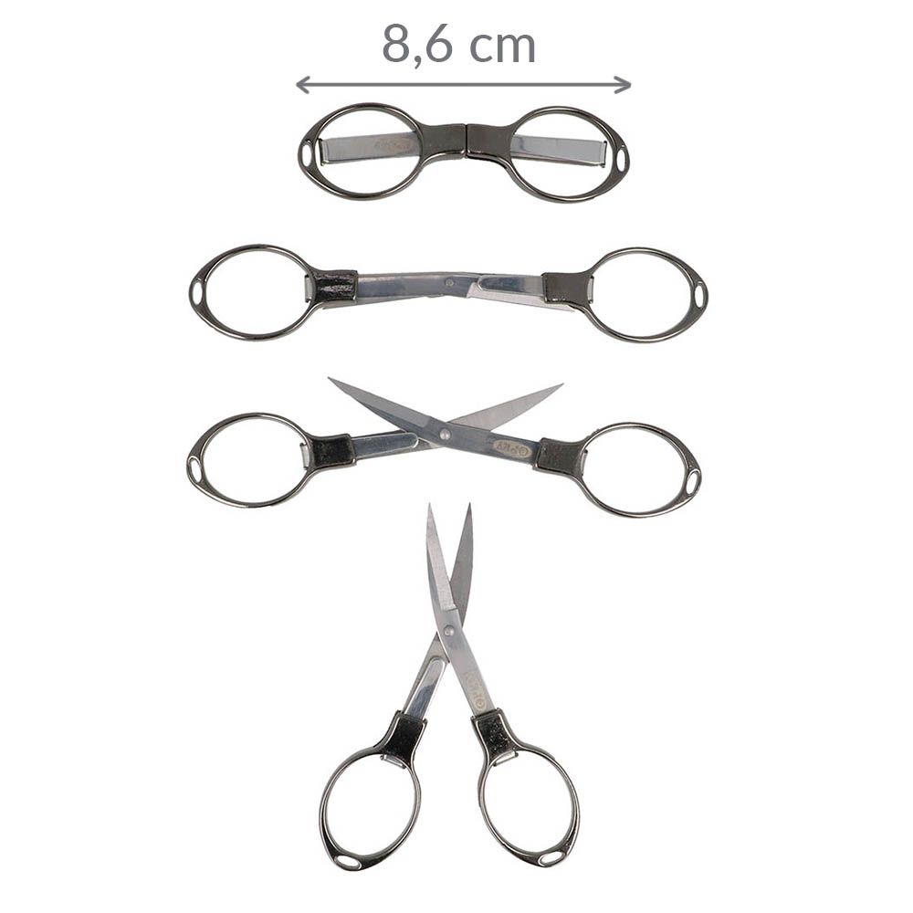 Folding scissors