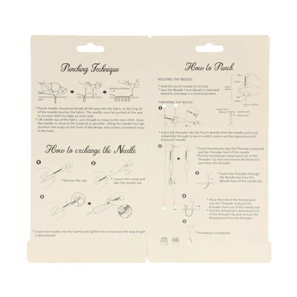 Opry punch needle set