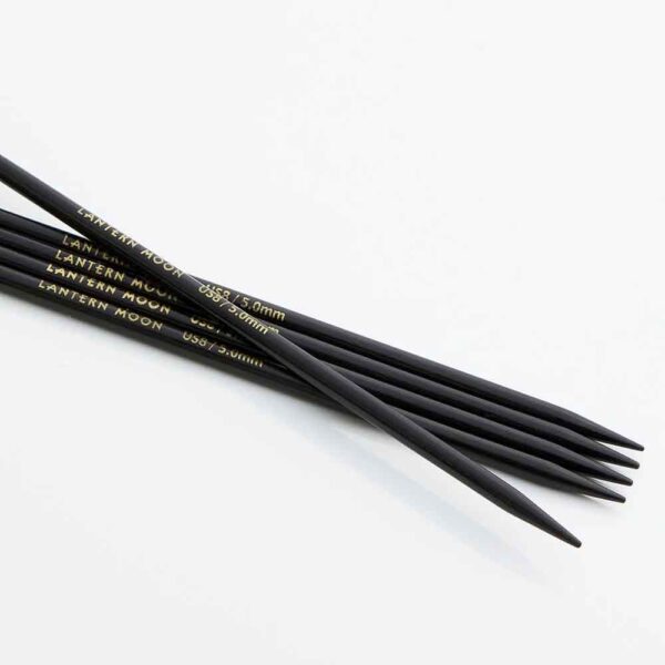 Lantern Moon Double point. needles (15cm)