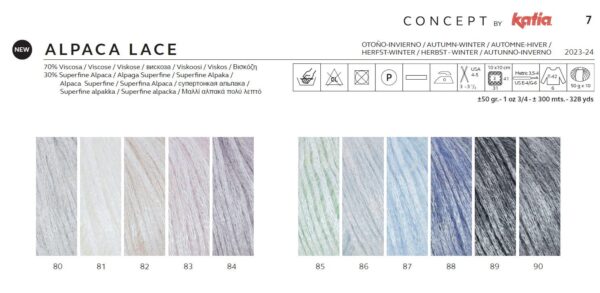 Concept by Katia Alpaca Lace