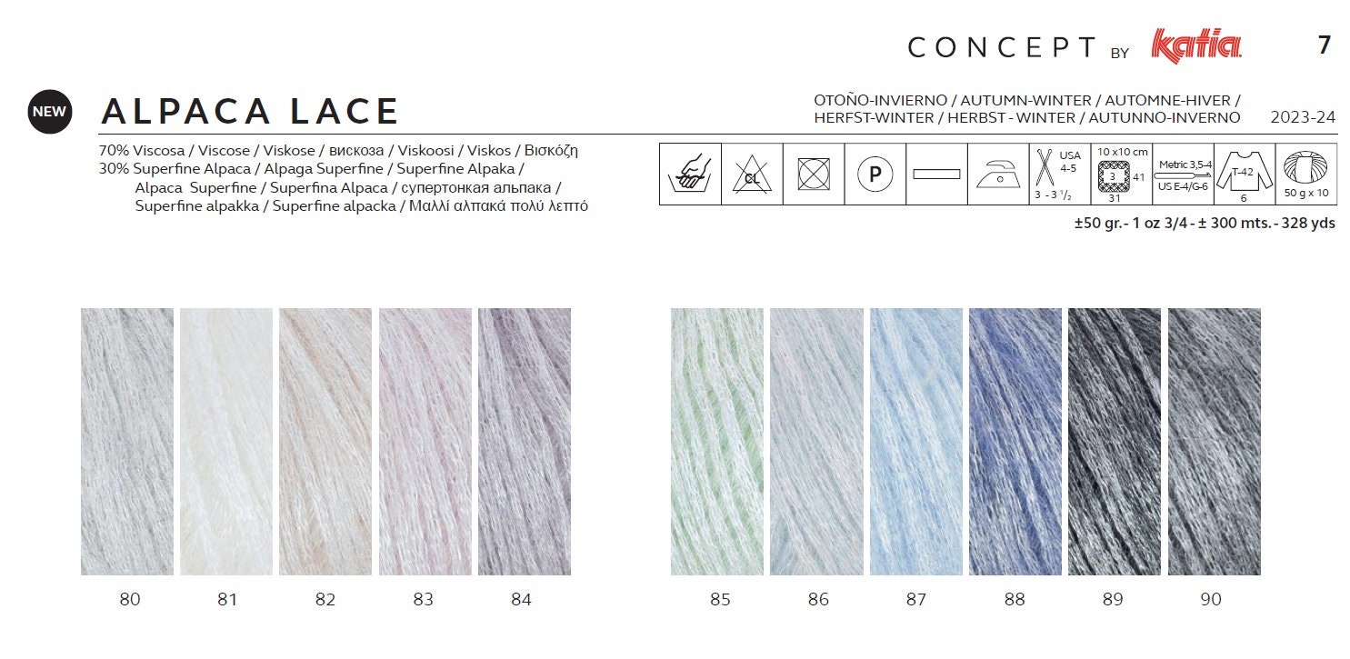 Concept by Katia Alpaca Lace