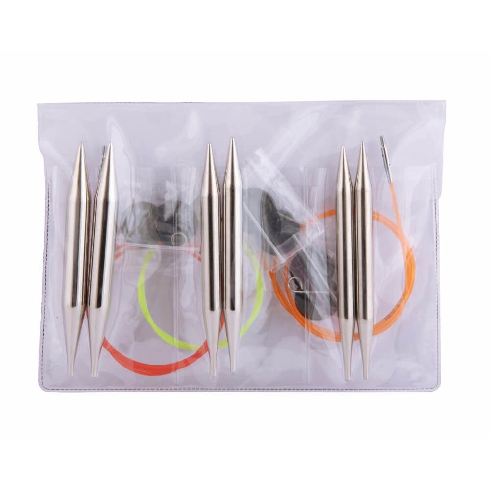 Knitpro Nova Metal Interchangeable Chunky Set