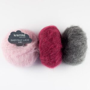 Kremke Soul Wool Baby silk lace solid